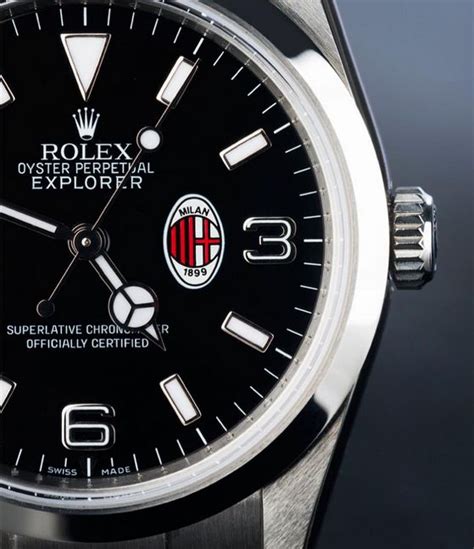 rolex ac milan|A.C. Milan jewelry collection.